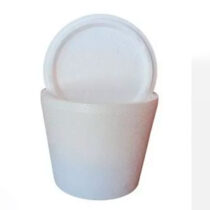 Cónicas P/Helado Isop 1kg Color Blanco (1x20)