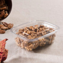 GA88 250ml Pote rectangular con tapa bisagra