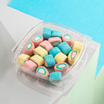 GA89 Pote rectangular 470ml con tapa bisagra