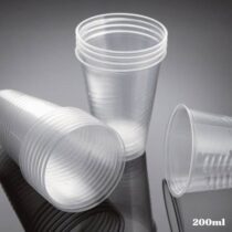 Vaso de 200ml Transparente ASIP  (1×100)