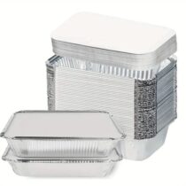 Bandeja Aluminio c/ Tapa - 1150ml (Hornal)